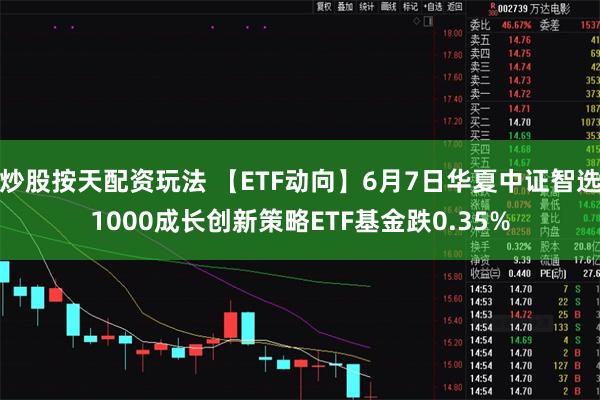 炒股按天配资玩法 【ETF动向】6月7日华夏中证智选1000成长创新策略ETF基金跌0.35%